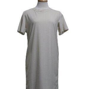 H&M Women's White T-Shirt Dress